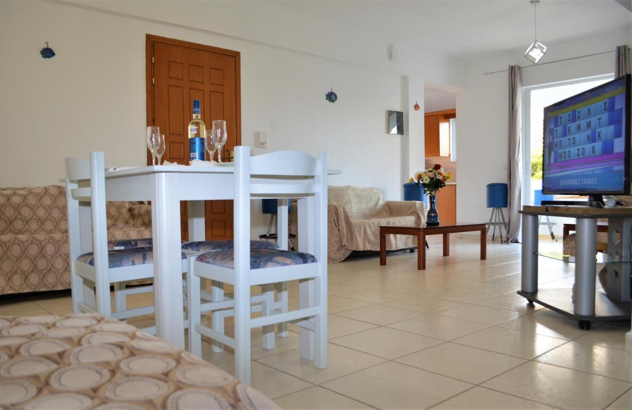 Eftichia Apartment Nea Chora 干尼亞 外观 照片