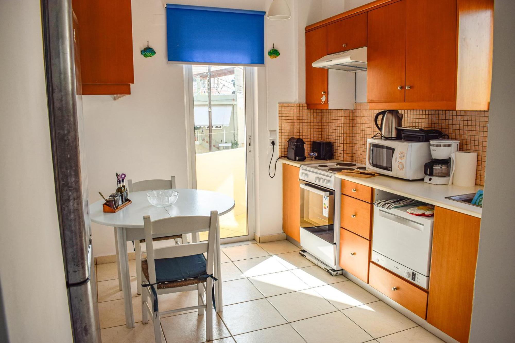 Eftichia Apartment Nea Chora 干尼亞 外观 照片