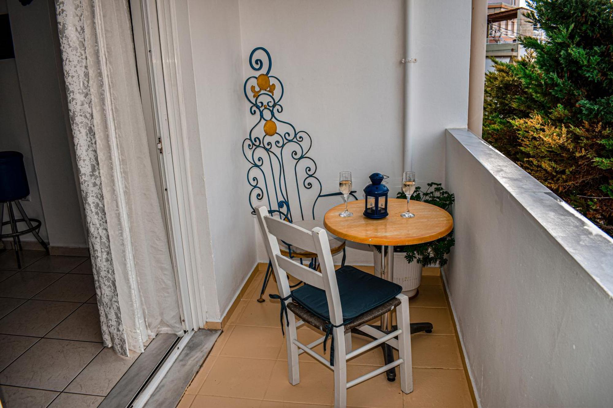 Eftichia Apartment Nea Chora 干尼亞 外观 照片