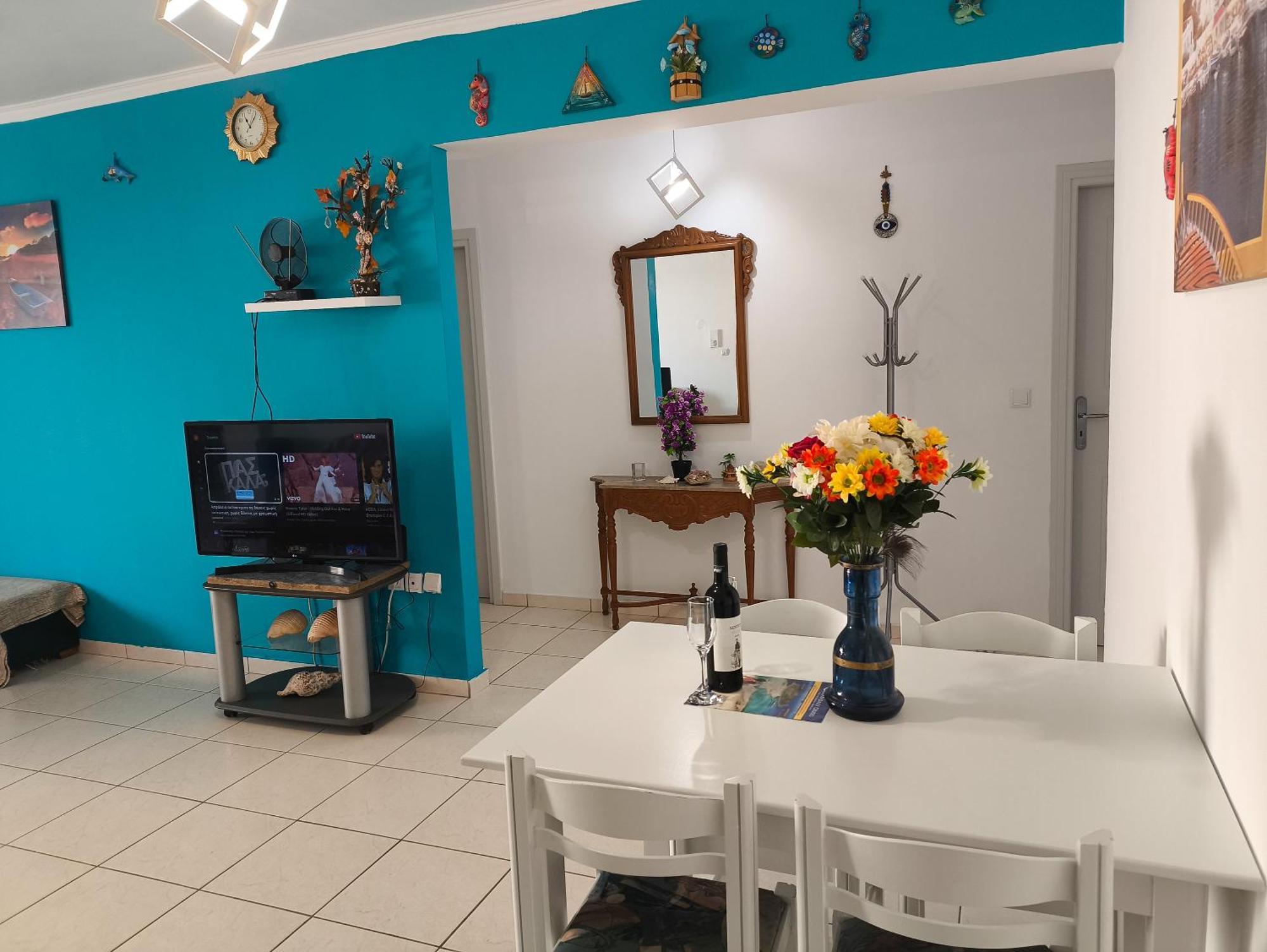Eftichia Apartment Nea Chora 干尼亞 外观 照片