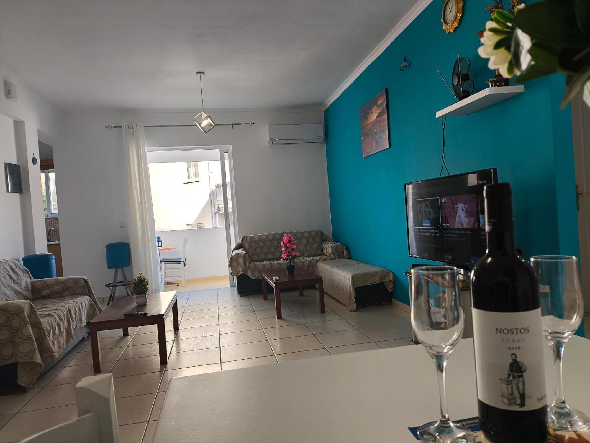Eftichia Apartment Nea Chora 干尼亞 外观 照片