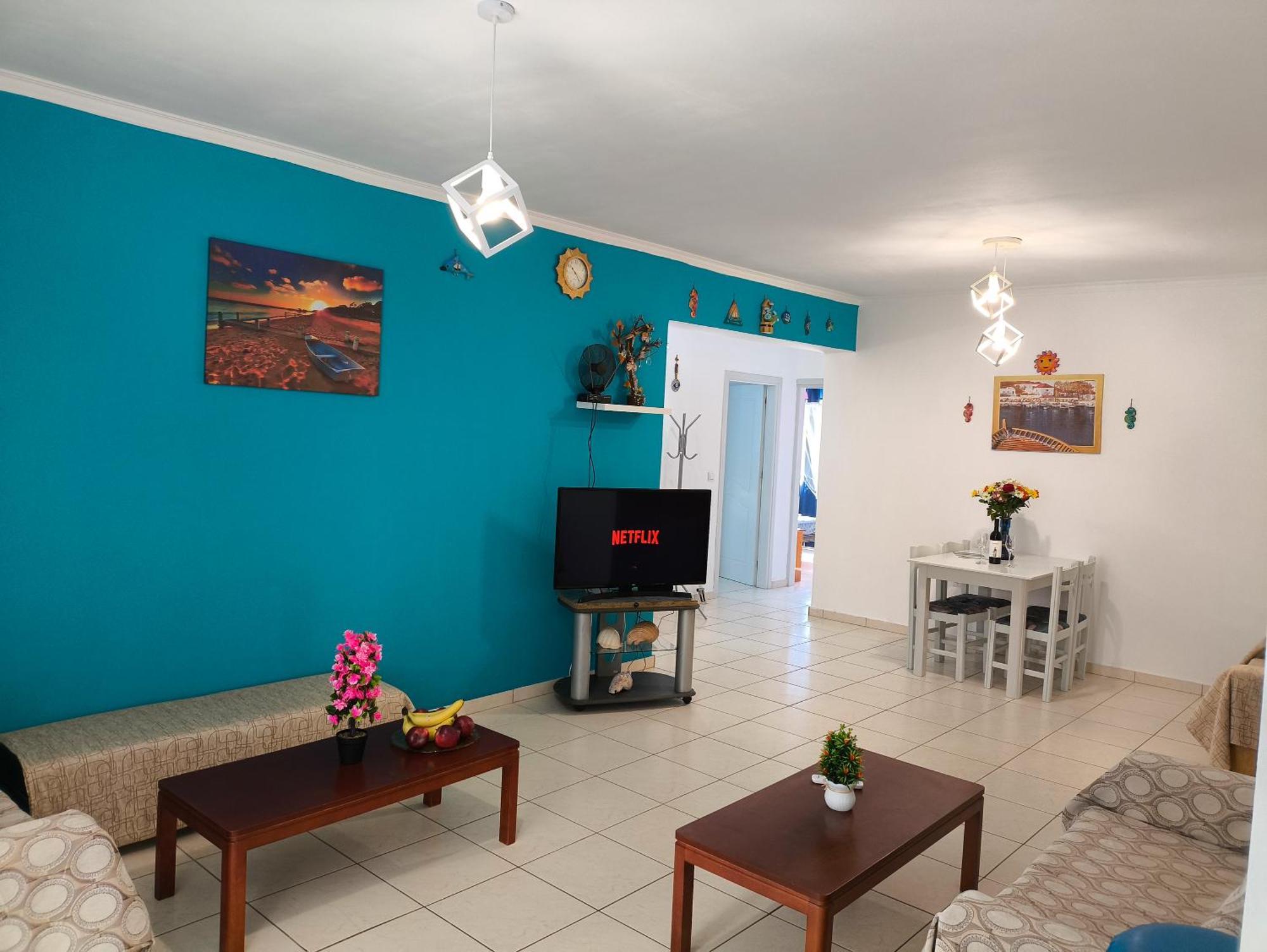 Eftichia Apartment Nea Chora 干尼亞 外观 照片